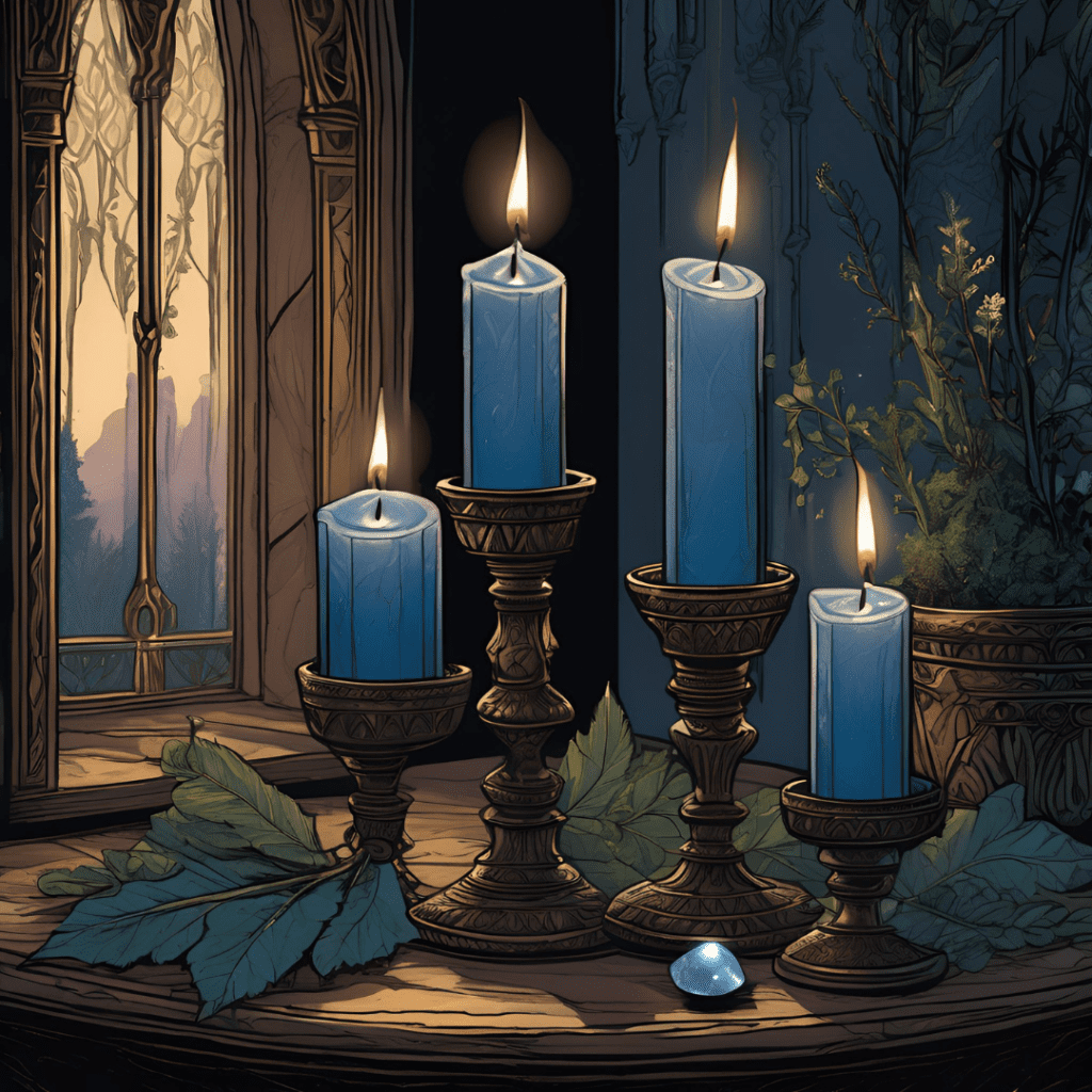 Blue Candles