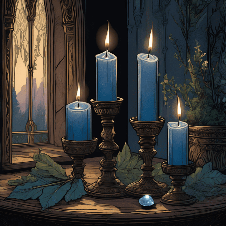 Blue Candles