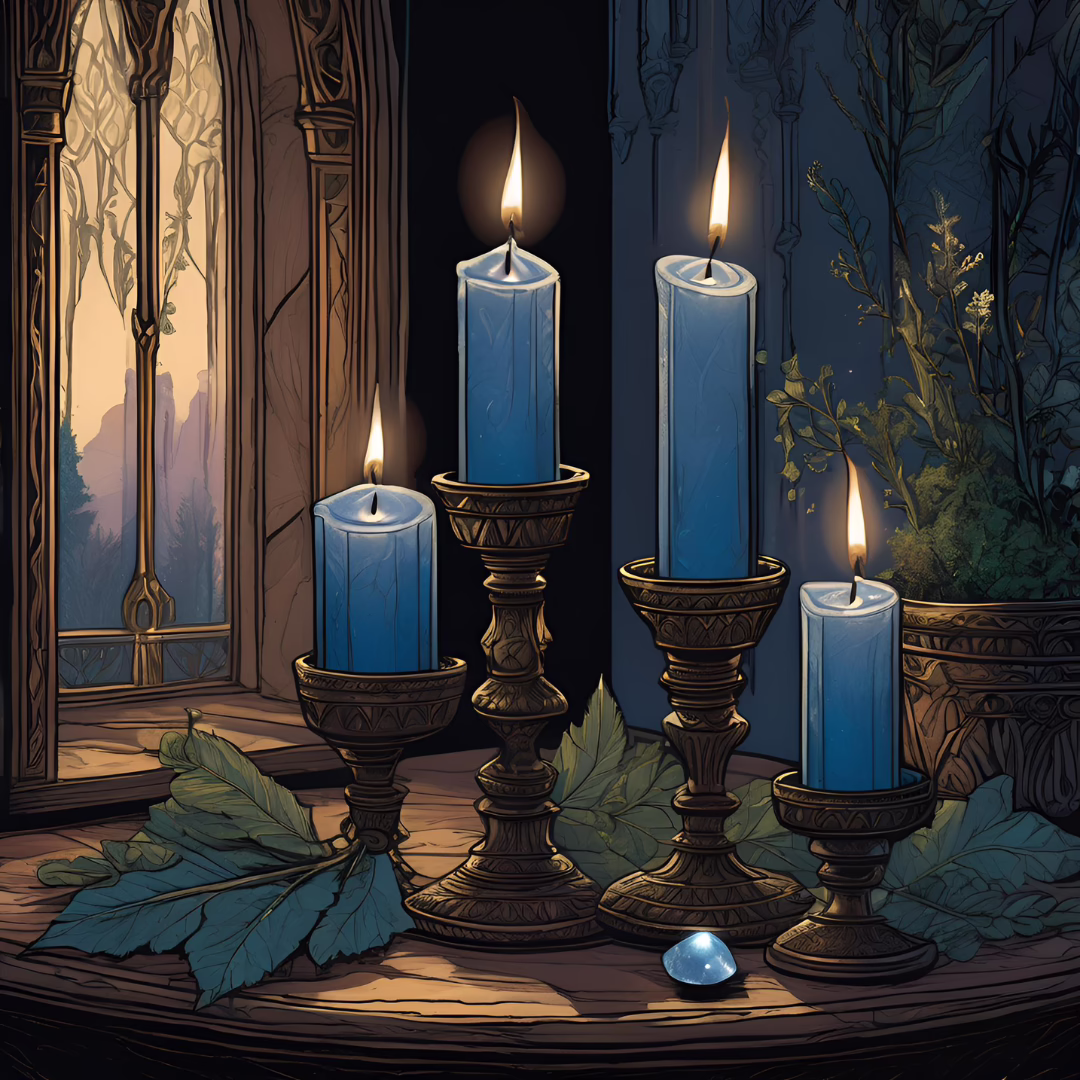 Blue Candles