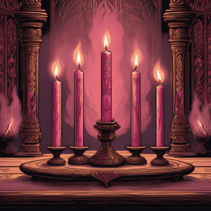 Pink Candles