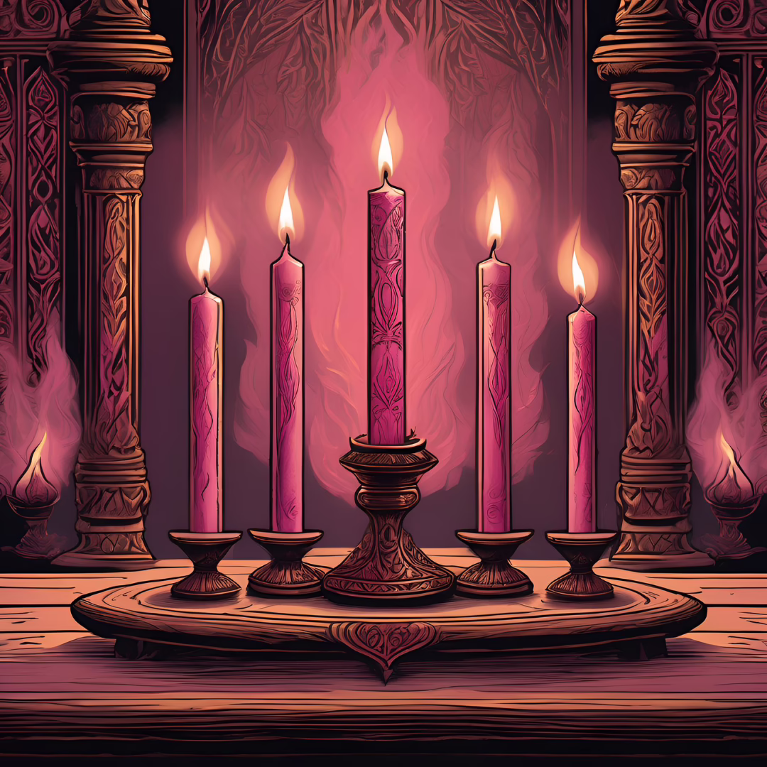 Pink Candles