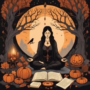 Samhain meditation and journaling