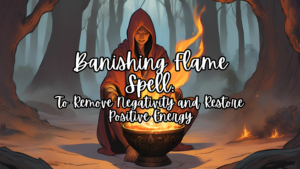 Banishing Flame Spell: To Remove Negativity and Restore Positive Energy