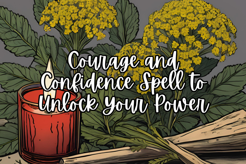 Courage and Confidence Spell to Unlock Your Power
