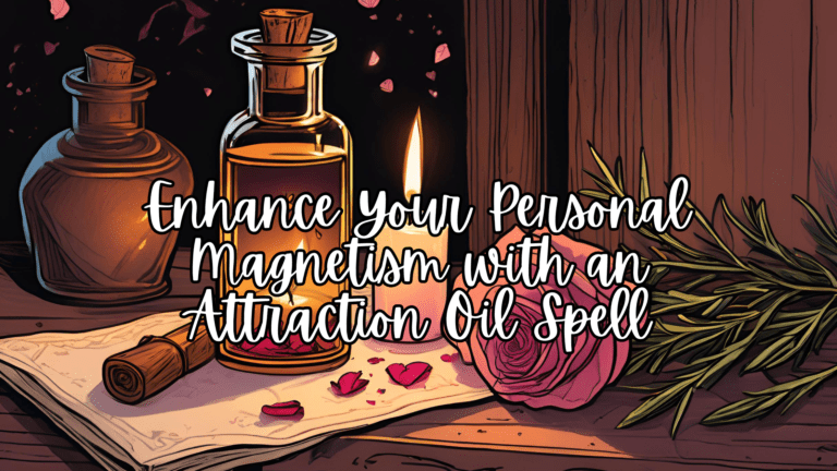 Enhance Your Personal Magnetism with an Attraction Oil Spell