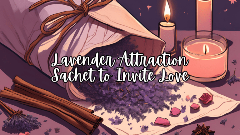 Lavender Attraction Sachet to Invite Love