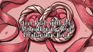 Love Knot Spell for Strengthening Your Relationship Bond