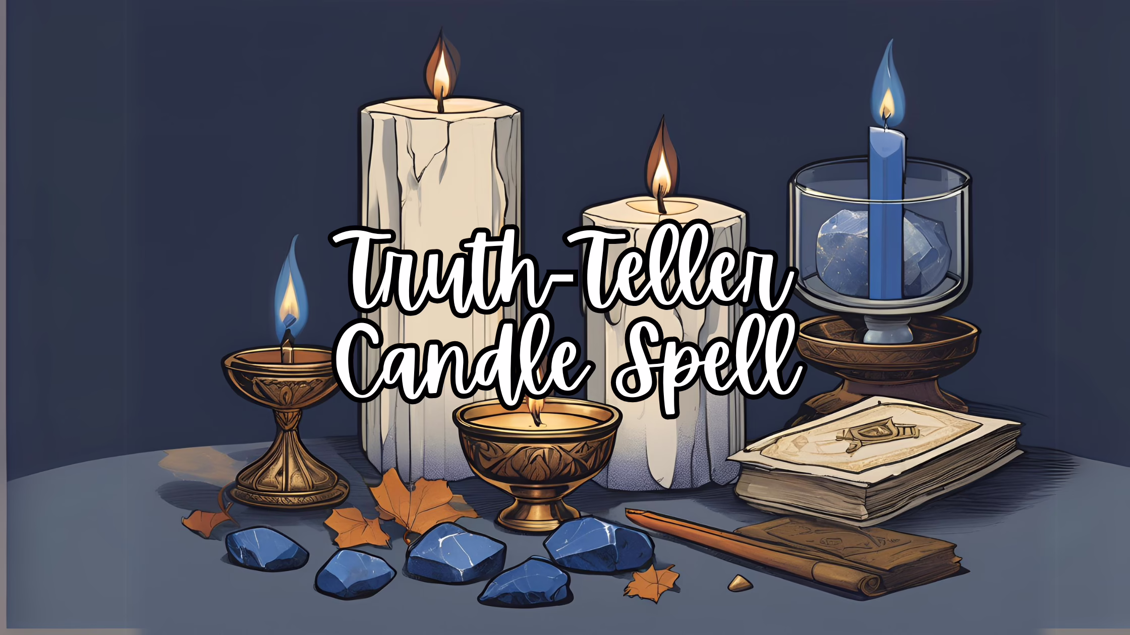 Truth-Teller Candle Spell