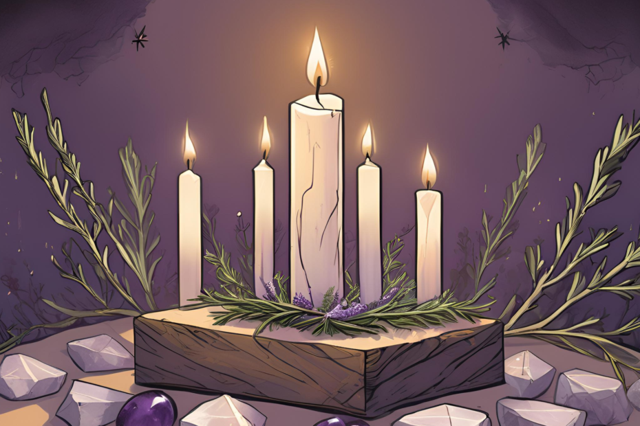 How to Illuminate Your Imbolc Altar Final Preparations
