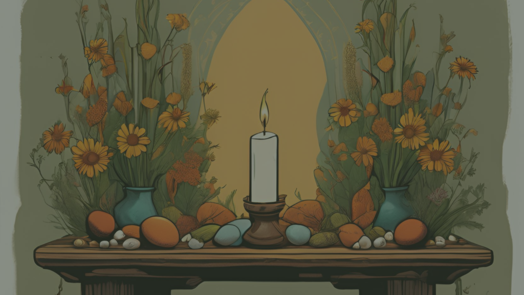 Ostara Altar Ideas