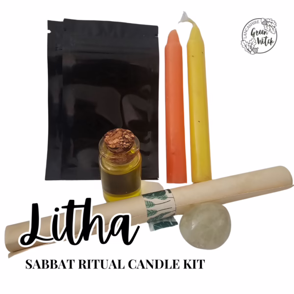 Litha Sabbat ritual candle kit