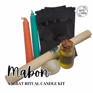 Mabon Sabbat ritual candle kit
