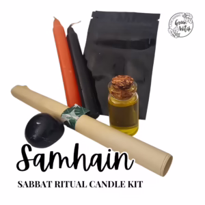 Samhain Sabbat ritual candle kit